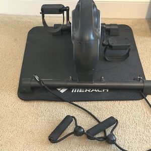 MERACH MR-S04 Under Desk Bike Pedal Exerciser Magnetic Mini Exercise Bike LCD